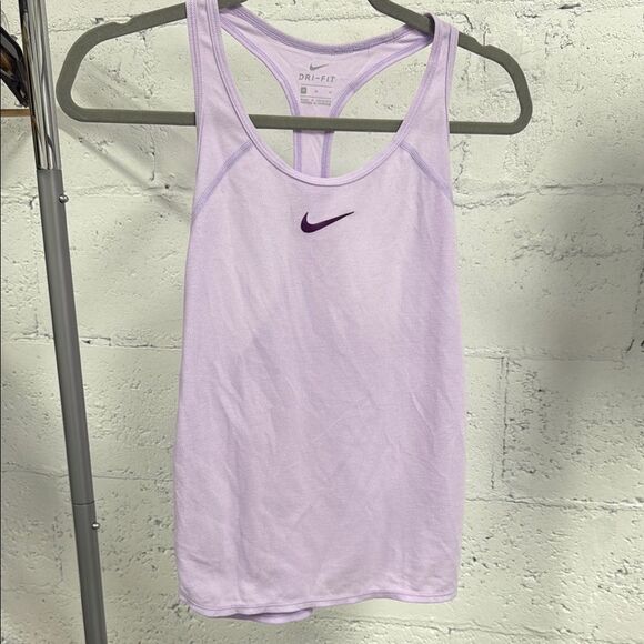 Nike Purple Sleeveless Tank Top - Size Medium - Worn Once Athletic Tank 💙 - Picture 1 of 4
